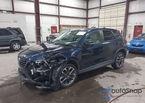 2016 Mazda Cx-5 Grand Touring z USA, uszkodzony, nr VIN JM3KE4DY1G0807534
